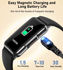 Picture of Smart Watch Fitness Tracker with Heart Rate Blood Oxygen Blood Pressure Sleep Monitor 100 Sports Modes Step Calorie Counter Activity Health Trackers IP68 Waterproof for Android Phones iPhone Women Men