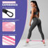 Picture of Resistance Bands Set with Ankle Straps, Glutes Workout Equipment, Ankle Bands for Working Out, Butt Exercise Equipment for Women Legs and Glutes - Perfect for Home Workouts